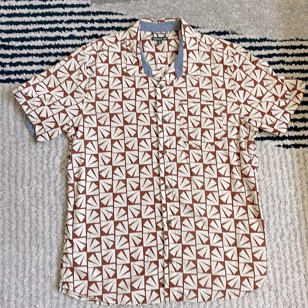 Toad & Co SS Geometric Print Shirt